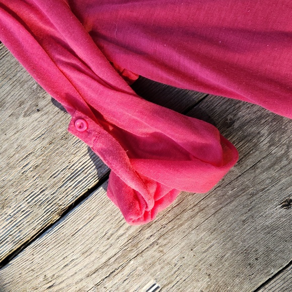 Pink and Navy Blue Tops Bundle - Size Small/Medium Lace Button Down - Picture 6 of 9